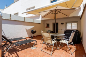 Lets Holidays Big terrace house with parking